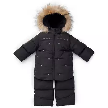 Happy Baby Комбинезон-трансформер с натуральной опушкой 89016