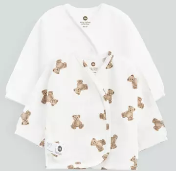 Happy Baby Комплект распашонок для новорожденных 2 шт.