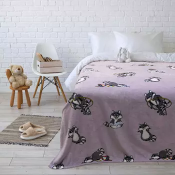 Happy Family Покрывало Еноты 200х150