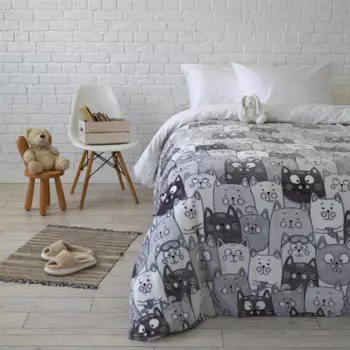 Happy Family Покрывало Котики 200х150 велсофт