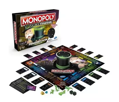 Hasbro Games Игра настольная Монополия голосовое управление