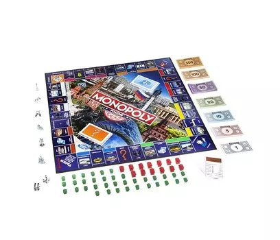 Hasbro Games Игра настольная Монополия Россия уникальная версия