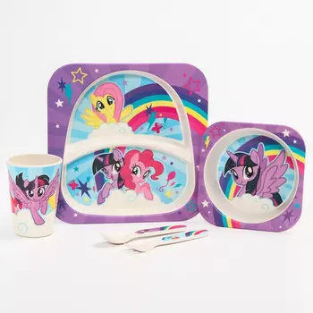Hasbro Набор бамбуковой посуды My Little Pony Пони