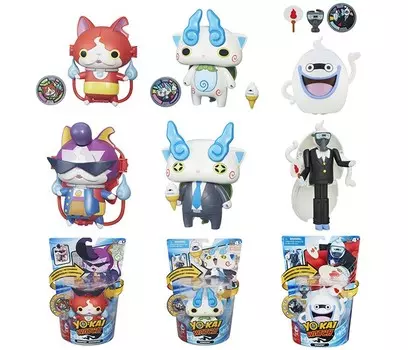 Hasbro Yokai Watch Йо-кай Вотч: Меняющаяся фигурка с Медалью
