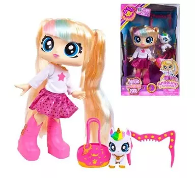 HeadStart Кукла Big Bestie Анджелина с питомцем