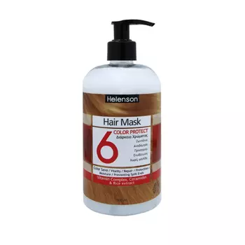 Helenson Маска для окрашенных волос 6 - Helenson Hair Mask Color Protect 6. 500 мл