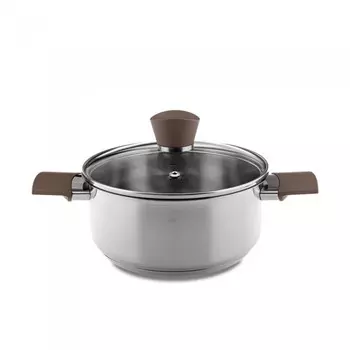 Hitt Кастрюля Sahara Dune со стеклянной крышкой 2.0 л