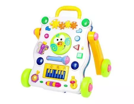 Ходунки Zabiaka Развивающая каталка Первые шаги