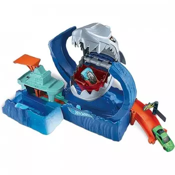 Hot Wheels Набор игровой Сити Ледяная акула