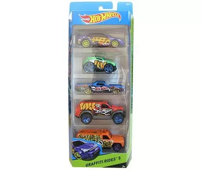 Hot Wheels Набор из 5 машинок