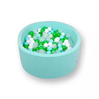 Hotenok Бассейн сухой Эко мятный с шариками 200 шт.