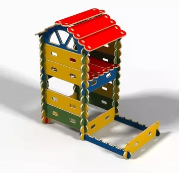 Hotenok Домик с песочницей Архитектор (44 элемента)