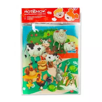Hotenok Мягкая сюжетная развивающая игра Веселая ферма