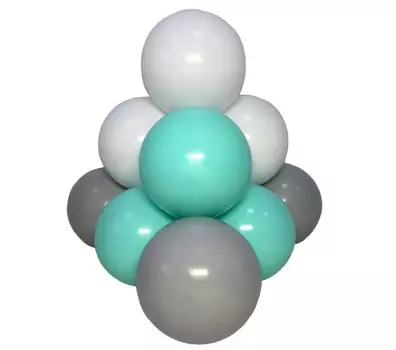 Hotenok Шарики для сухого бассейна Мятный свет в тени 7 см 150 шт.