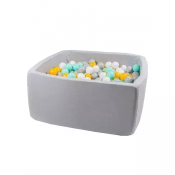 Hotenok Сухой Бассейн Цветомузыка Квадро 40 см с комплектом шаров 200 шт.
