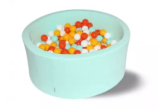 Hotenok Сухой бассейн Подсолнух 40 см с комплектом шаров 200 шт.