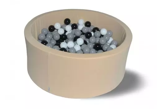 Hotenok Сухой бассейн Ретро 40 см с комплектом шаров 200 шт.