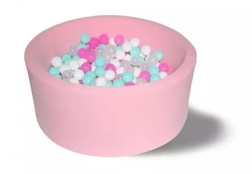 Hotenok Сухой бассейн Розовая мечта 40 см с комплектом шаров 200 шт.