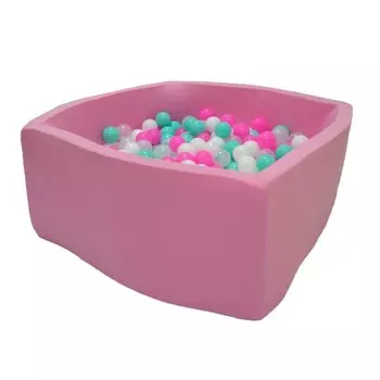 Hotenok Сухой Бассейн Розовая мечта Квадро 40 см с комплектом шаров 200 шт.