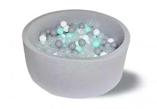 Hotenok Сухой бассейн Волна 40 см с комплектом шаров 200 шт.