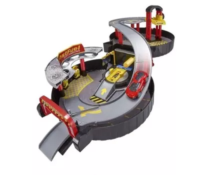 HTI Двухуровневый гараж Teamsterz в чемоданчике