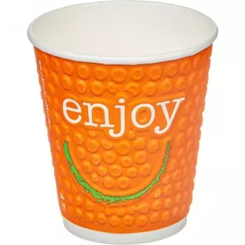 Huhtamaki Стакан одноразовый бумажный Enjoy 200 мл 37 шт.