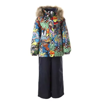 Huppa Комплект для мальчика Winter Граффити W22-23