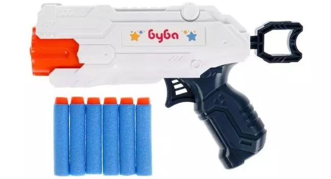 Играем вместе Бластер с мягкими пулями Буба