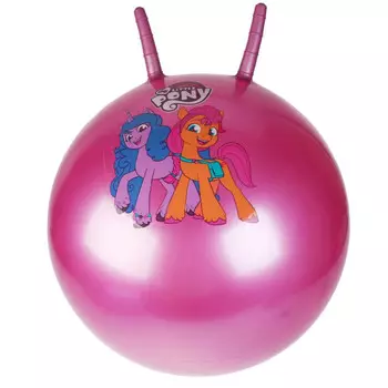Играем вместе Гимнастический мяч с рожками Мой маленький пони 45 см