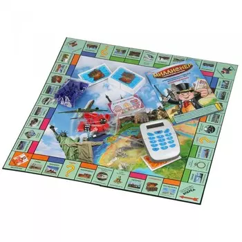 Играем вместе Игра настольная Миллионер с банковскими картами