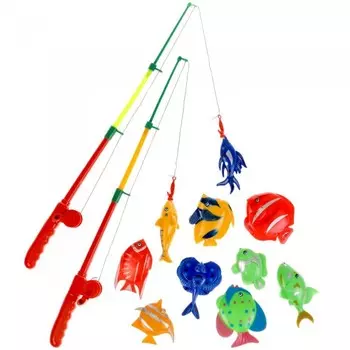 Играем вместе Игра рыбалка Синий трактор