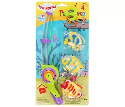 Играем вместе Игра рыбалка Три кота K095-H19006-R