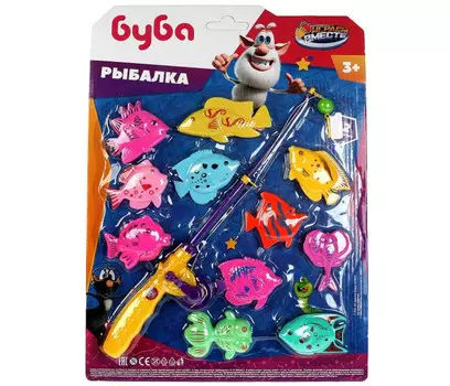 Играем вместе Игровой набор Буба Рыбалка