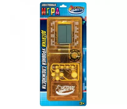 Играем вместе Электронная логическая игра 11,6х24,5х2,2 см