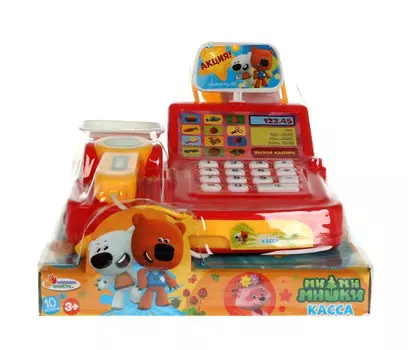 Играем вместе Касса Ми-ми-мишки свет-звук