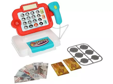 Играем вместе Касса со светом и звуком 2101U307-R