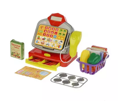 Играем вместе Кассовый аппарат Три кота
