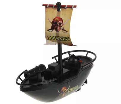 Играем вместе Корабль на батарейках Пиратская шхуна