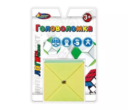 Играем вместе Логическая игра кубик 9х13х6 см