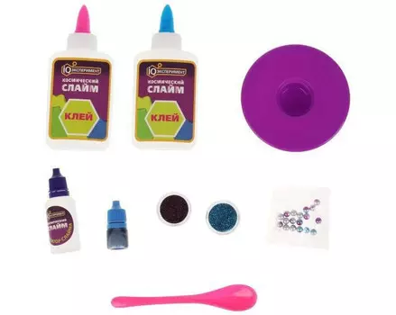 Играем вместе Набор опыты Космический слайм