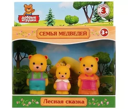 Играем вместе Набор Семья медведей