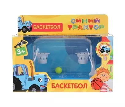 Играем вместе Настольная игра баскетбол Синий трактор