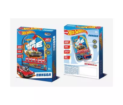 Играем вместе Настольная игра пинбол Хот Вилс