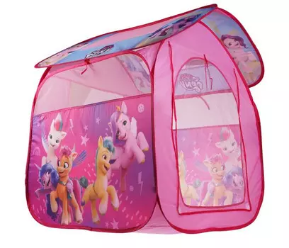 Играем вместе Палатка детская игровая Мой маленький пони 83х80х105 см