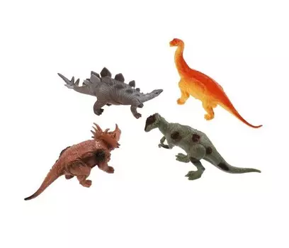Играем вместе пластизоль Динозавры набор 4 предмета B1084626-R