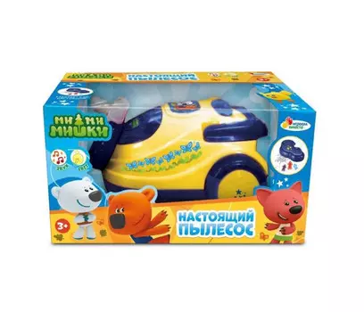 Играем вместе Пылесос Ми-ми-мишки свет-звук 28х17х16 см