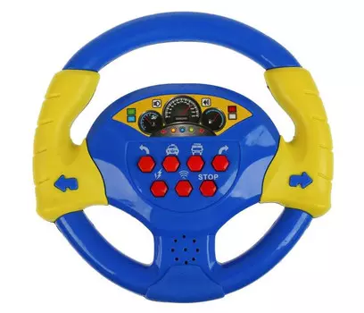 Играем вместе Руль электронный со светом и звуком