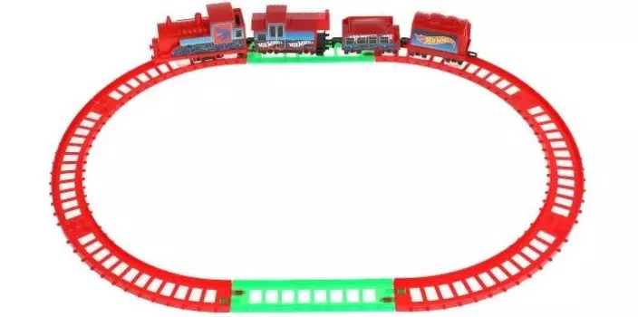 Играем вместе Железная дорога Hot Wheels