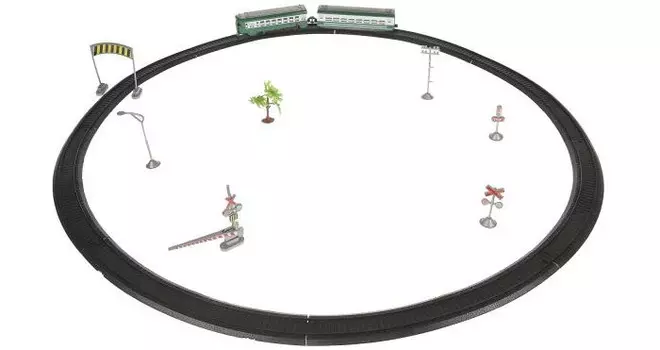 Играем вместе Железная дорога Электричка 280 см