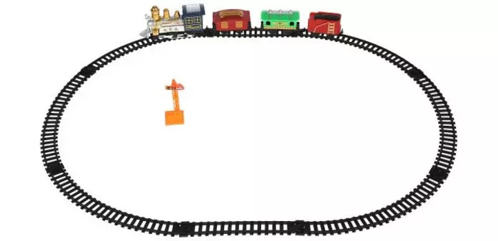 Играем вместе Железная дорога Оранжевая корова A147-H06316-R3